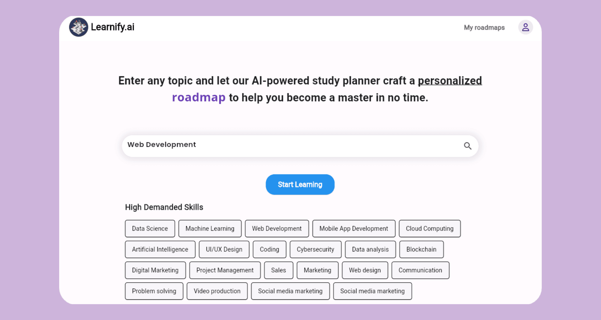 Learnify screenshot 1